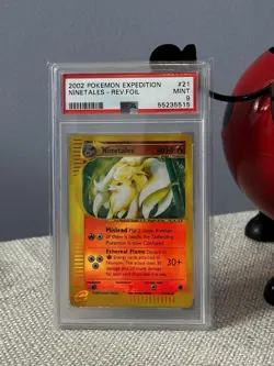 Ninetales 57/165 Reverse Foil 2002 Pokemon Expedition - PSA 9 - Image 1