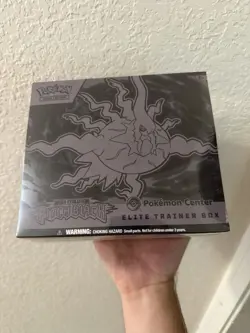 Mega Evolution Pitch Black Elite Trainer Box Pokemon Center Exclusive ETB Sealed - Image 1