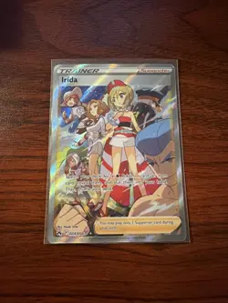 Pokemon TCG Irida GG63/GG70 Crown Zenith: Galarian Gallery Holo NM - Image 1