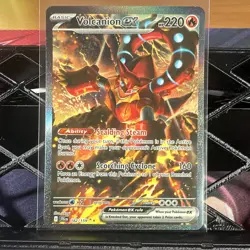Pokemon TCG Volcanion ex Sv09: Journey Together 182/159 SIR FA Holo EN 220 HP - Image 1