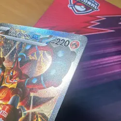 Pokemon TCG Volcanion ex Sv09: Journey Together 182/159 SIR FA Holo EN 220 HP - Image 4