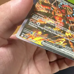 Pokemon TCG Volcanion ex Sv09: Journey Together 182/159 SIR FA Holo EN 220 HP - Image 5