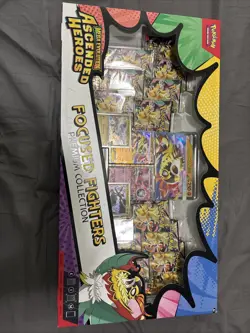 2026 Pokemon Mega Evolution Ascended Hero’s Focused Fighter Premium Collection - Image 1