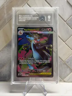 Pokemon TCG Charizard 109/094 Phantasmal Flames TAG 9 - Image 1