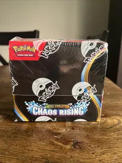 No Tears Pokemon TCG Chaos Rising Booster Display Box 36 Packs New And Sealed - Image 1