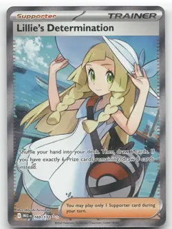 2025 Mega Evolution Lillie's Determination Secret Rare #169/132 - Image 1
