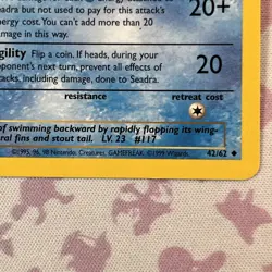 Pokemon Fossil 1st Edition Lot | Zubat | Seadra 1999 WOTC NM/LP - Image 5