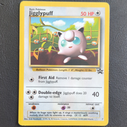 Pokemon TCG Jigglypuff #7 Black Star Promo - Image 1