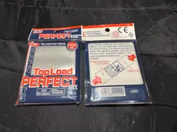 KMC Perfect Fit Top Load Standard Size Sleeves (2 pack lot) 4521086002000 - Image 1