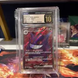 Pokemon Gengar EX Wild Force 088/071 Super Rare Holo Japanese CGC 10 Pristine - Image 2