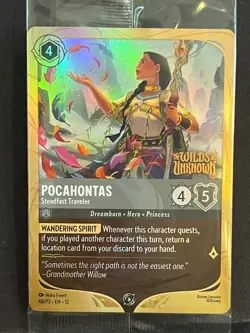 Disney Lorcana Wilds Unknown Prerelease Promo Complete Set + 3 Postcards & Dice - Image 3