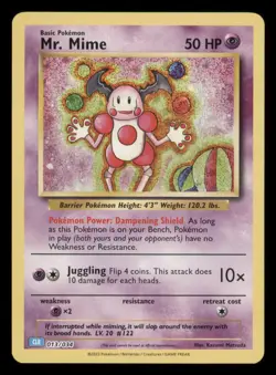 Mr. Mime 013/034 Holo Classic Collection Trading Card Game Classic Pokemon NM - Image 1