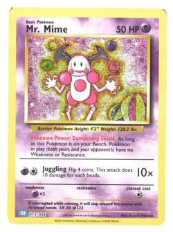 Mr. Mime Holo Classic Collection Trading Card Game Classic 013/034 NM - Image 1