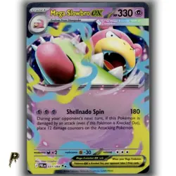 Pokemon Pitch Black Mega Slowbro ex 031/084 Double Rare Holo Card NM - Image 1