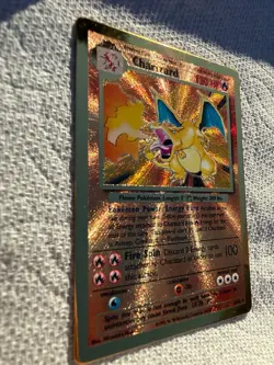 Pokemon Gold Metal Charizard Trading Card Celebrations Promo UPC 4/102 - Image 3