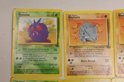 Vintage Pokemon 1999 Wizards of the Coast Base Set Card Lot (15 Cards) - Image 2