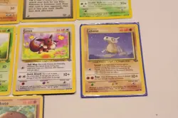 Vintage Pokemon 1999 Wizards of the Coast Base Set Card Lot (15 Cards) - Image 5