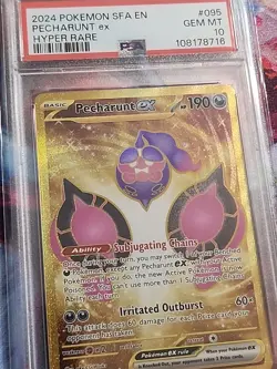 Pecharunt EX 095/064 SV Shrouded Fable Hyper Rare Card PSA 10 - Image 3