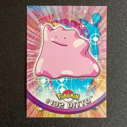 Ditto #132 Topps Series 3 Non Holo Pokemon Card - Image 1
