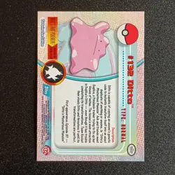 Ditto #132 Topps Series 3 Non Holo Pokemon Card - Image 2
