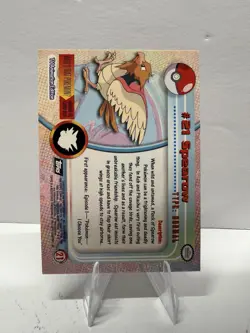 LP-MP Topps Pokemon TV Animation Edition Spearow #21 Foil Card 1st Appearance - Image 2