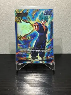 Vegito FB10-025 Leader Alternative Art Cross Force Super Dragon Ball Card Game - Image 1