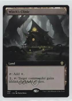 Extended Art - Witch's Clinic Magic: Commander 2021 #407 0kr7 - Image 1
