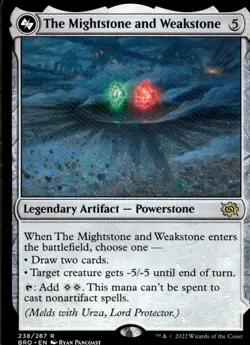The Brothers' War #238 The Mightstone and Weakstone - Image 1