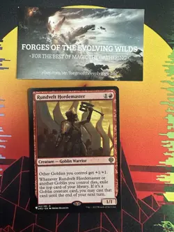 Rundvelt Hordemaster The List from Goblin Storm Secret Lair - Image 1