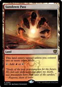 MTG Sundown Pass NM R 264 Secrets of Strixhaven - Image 1