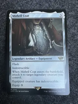 Mithril Coat - MTG LTR R 0245 Regular NM - Image 1
