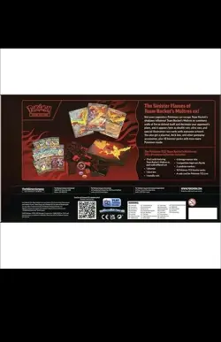 Pokemon Team Rocket’s Moltres EX Ultra Premium Collection Sealed UPC - Image 2