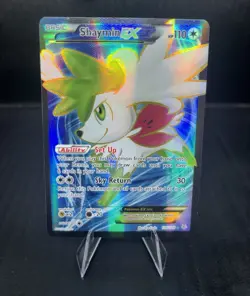 Pokemon TCG Shaymin EX 106/108 Roaring Skies Full Art Holo 2015 - Image 1