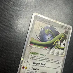 Pokemon TCG Rayquaza ex 039 Nintendo EX 🌀SWIRL🌀 Collector's Tin Holo Promo - Image 2