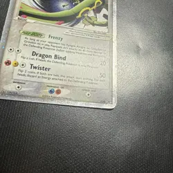 Pokemon TCG Rayquaza ex 039 Nintendo EX 🌀SWIRL🌀 Collector's Tin Holo Promo - Image 4