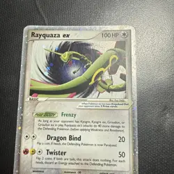 Pokemon TCG Rayquaza ex 039 Nintendo EX 🌀SWIRL🌀 Collector's Tin Holo Promo - Image 5