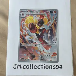 Armarouge 086/084 - Illustration Rare - Pokemon TCG: Pitch Black - NM - Image 1