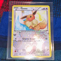 The Pokemon Company Eevee RC14/RC25 Radiant Collection Holo Basic HP60 EN 2013 - Image 1