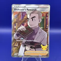 Professor's Research (Professor Oak) 024/025 Celebrations Pokemon Holo NM - Image 1