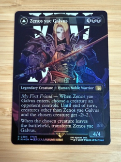 Zenos yae Galvus (Borderless) Final Fantasy Foil NM - Image 1