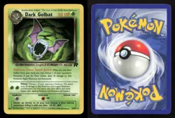 Dark Golbat 24/82 Team Rocket Unlimited LP Pokemon - Image 3