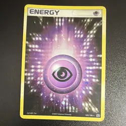 Nintendo Pokemon TCG Psychic Energy 105/106 Emerald Reverse Holo Eng - Image 1