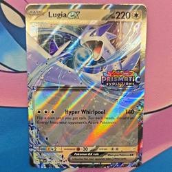 Pokemon Lugia ex 082/131 Prismatic Evolutions Stamped - Image 1