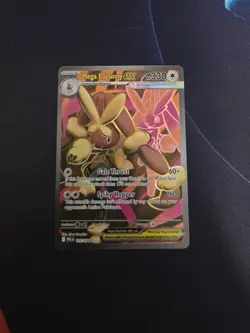 Mega Lopunny ex 115/094 Ultra Rare Phantasmal Flames Pokemon TCG - Image 1