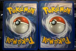 Pokemon-*DARK* TOMOKAZU KOMIYA ART LOT: Nuzleaf 39/100 & Carvanha 56/107 Vintage - Image 2
