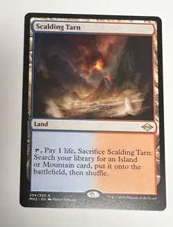 2021 Magic the Gathering Scalding Tarn Land Modern Horizons 2 Near Mint - Image 1