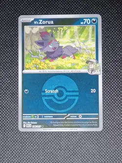 N's Zorua (Poke Ball) 136/217 Common Ascended Heroes Pokemon Reverse Holo NM - Image 1