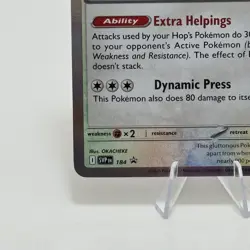 Hop's Snorlax - SVP 184 - SVP Black Star Promos (Prerelease) Pokemon - Image 4