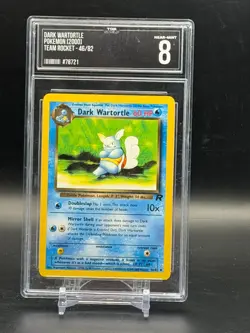 TSG 8 NM Dark Wartortle Team Rocket WOTC 1999 Pokemon 46/82 - Image 1