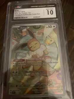 2025 Pokemon Black Stars Promo Evee #173 - Image 3